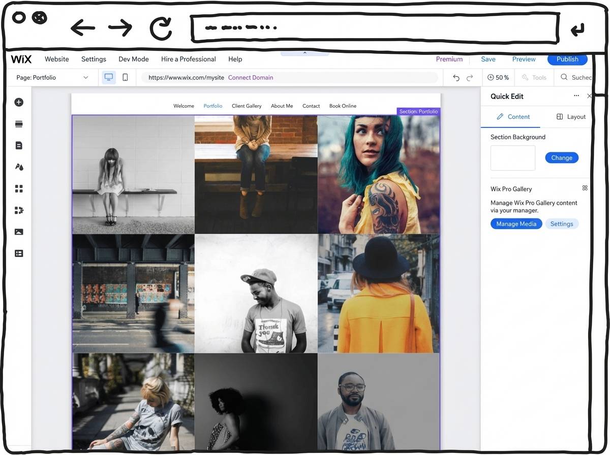 create-photographer-portfolio-with-wix