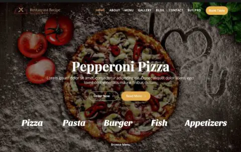 wordpress-template-restaurant
